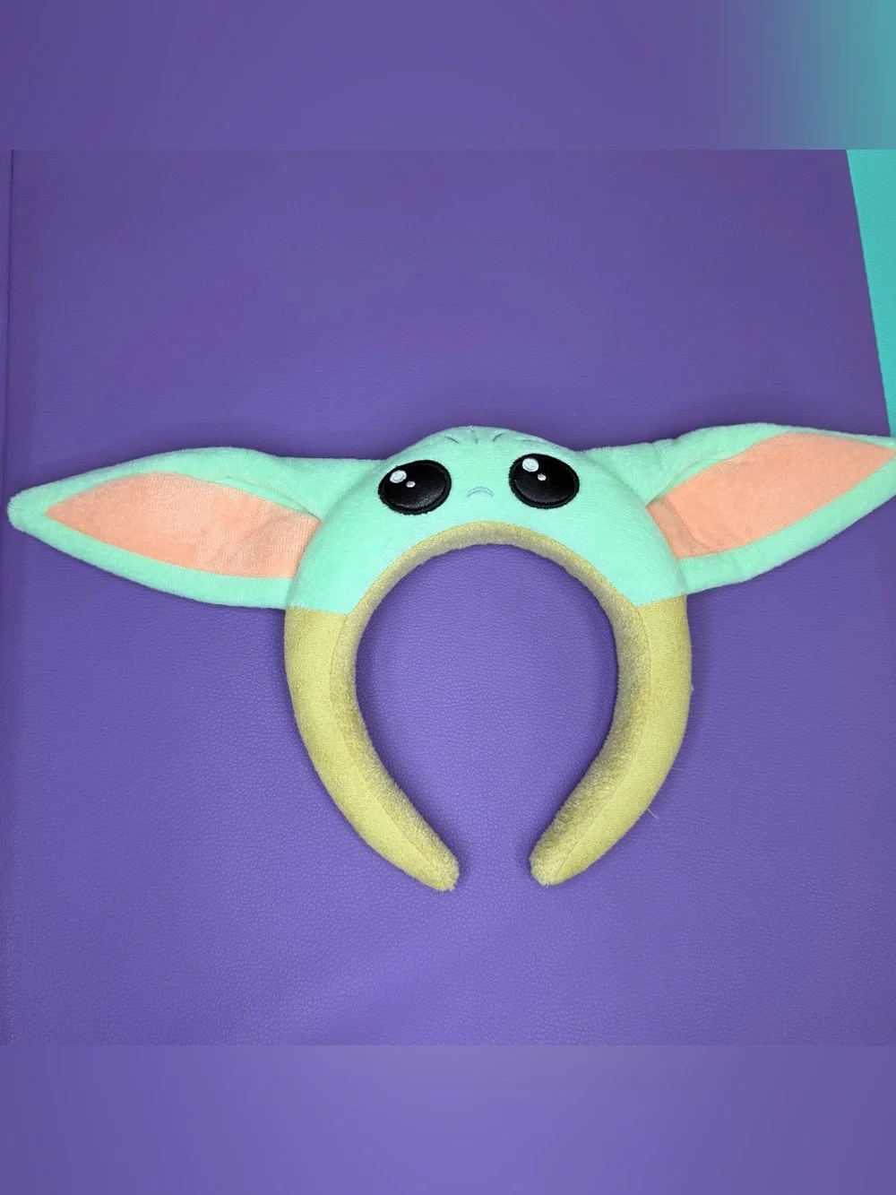 Disney Parks Star Wars The Child (Baby Yoda) Plush Ear Headband